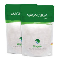 Magnesium Pur - Kapseln - Vorteilsset 2x 500 Stück Beutel