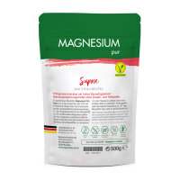 Magnesium Pur - Granulat Supra - Vorteilsset 2x 500g Beutel